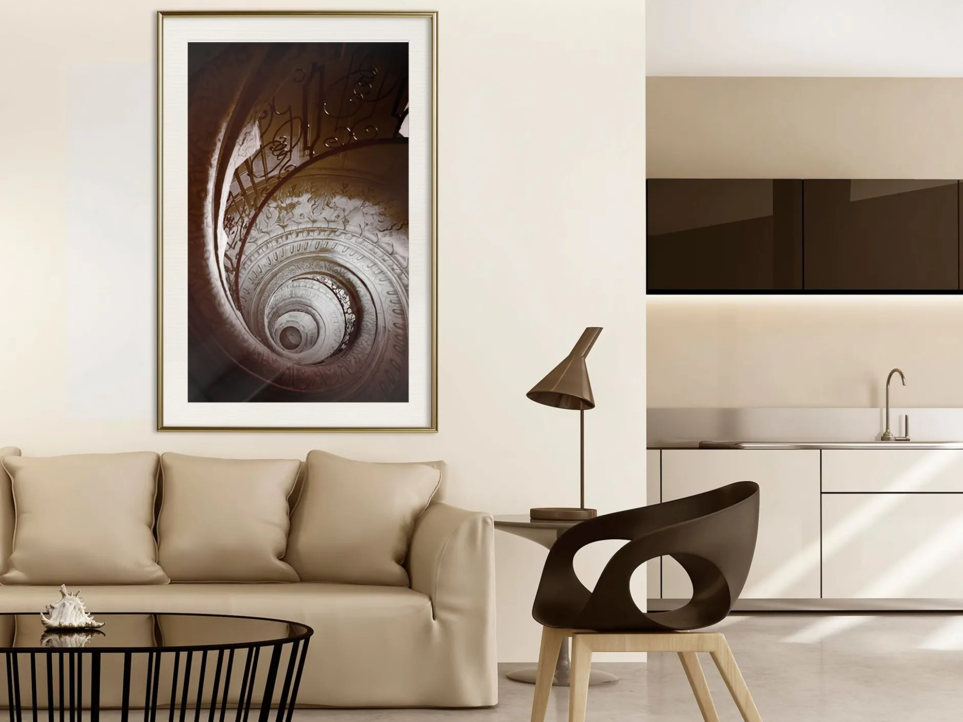 Poster 'Winding Staircase'