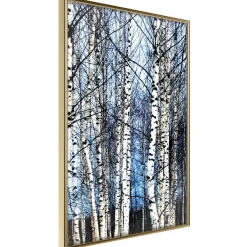 Poster 'Winter Birch Trees'