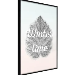 Poster 'Winter Leaf'