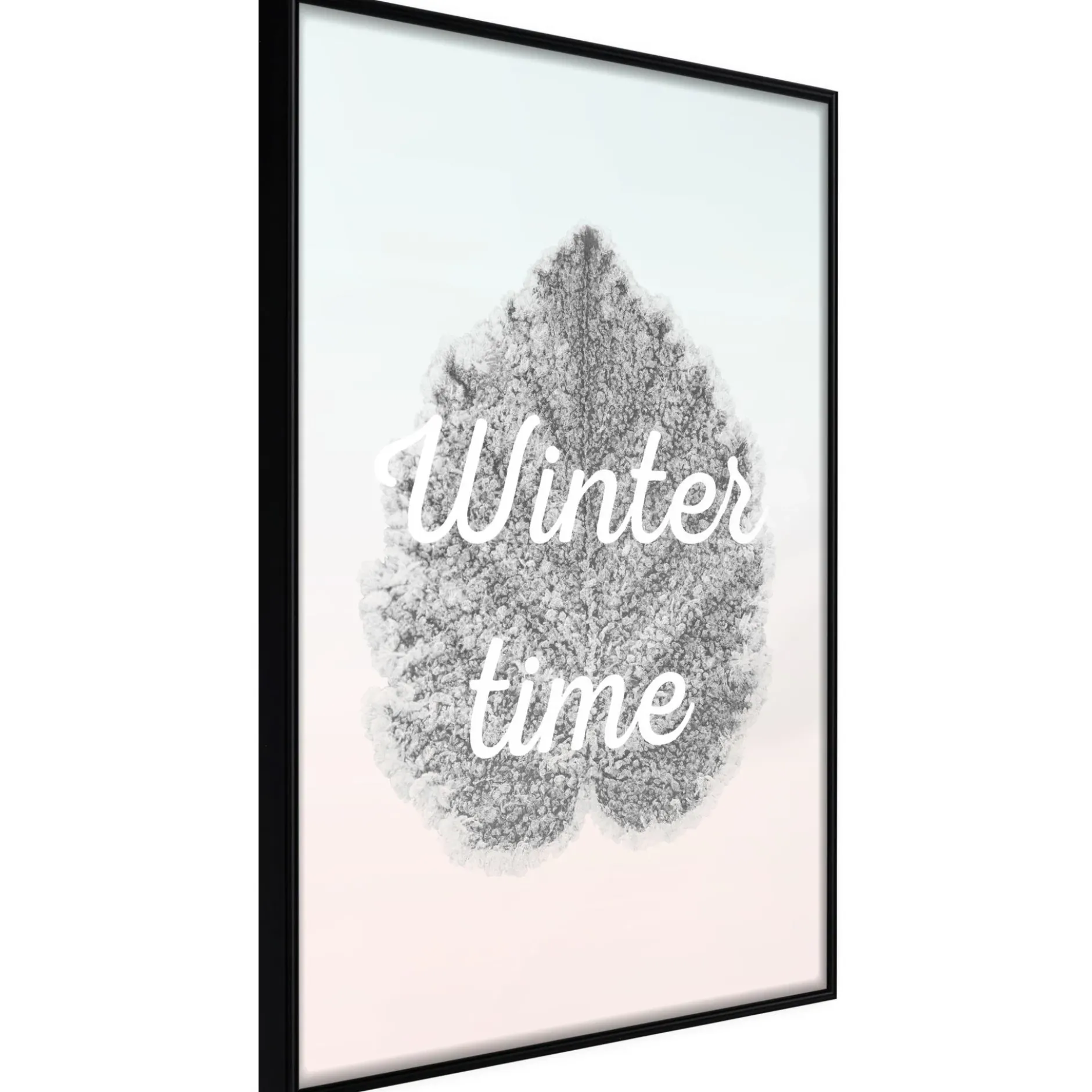 Poster 'Winter Leaf'