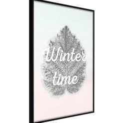 Poster 'Winter Leaf'