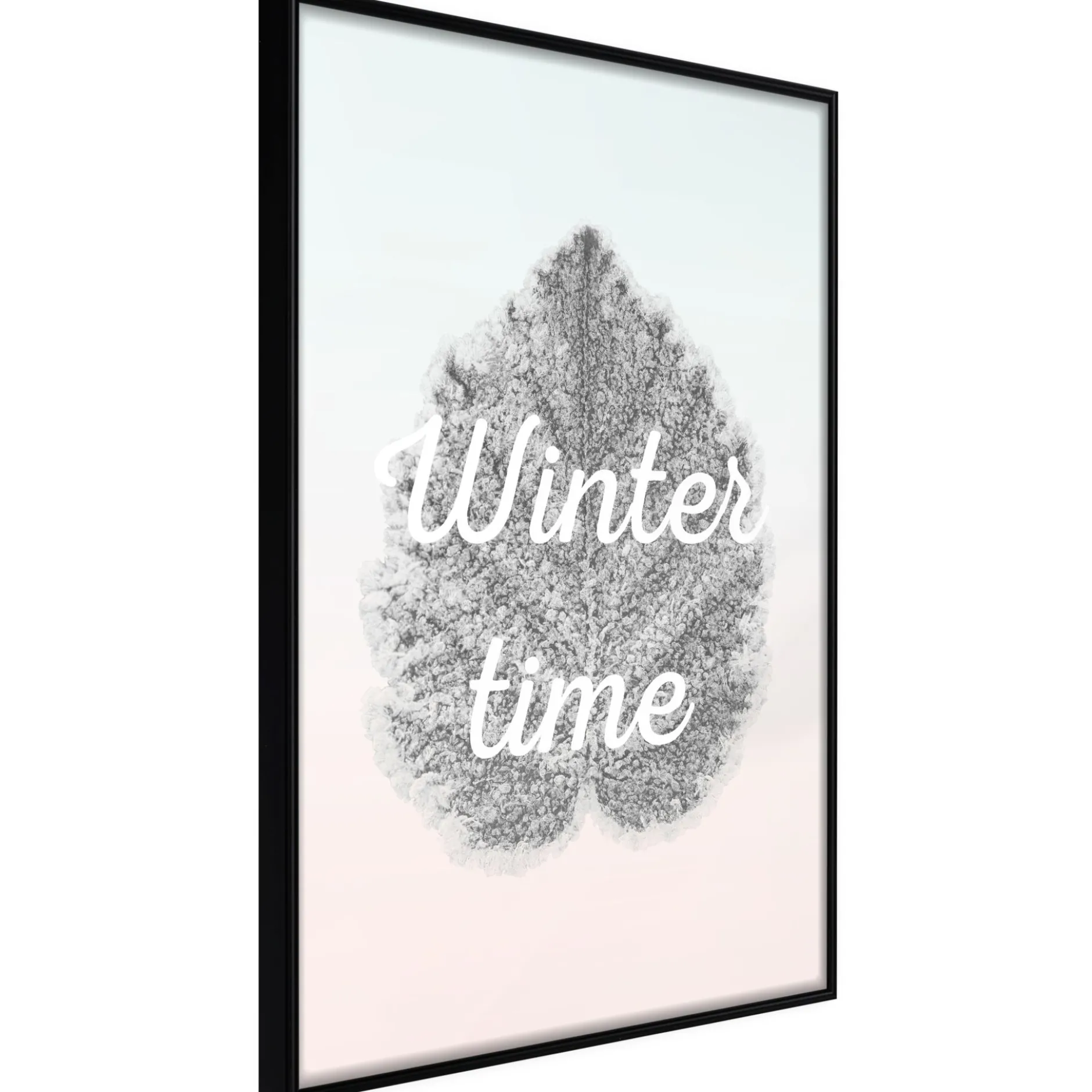 Poster 'Winter Leaf'