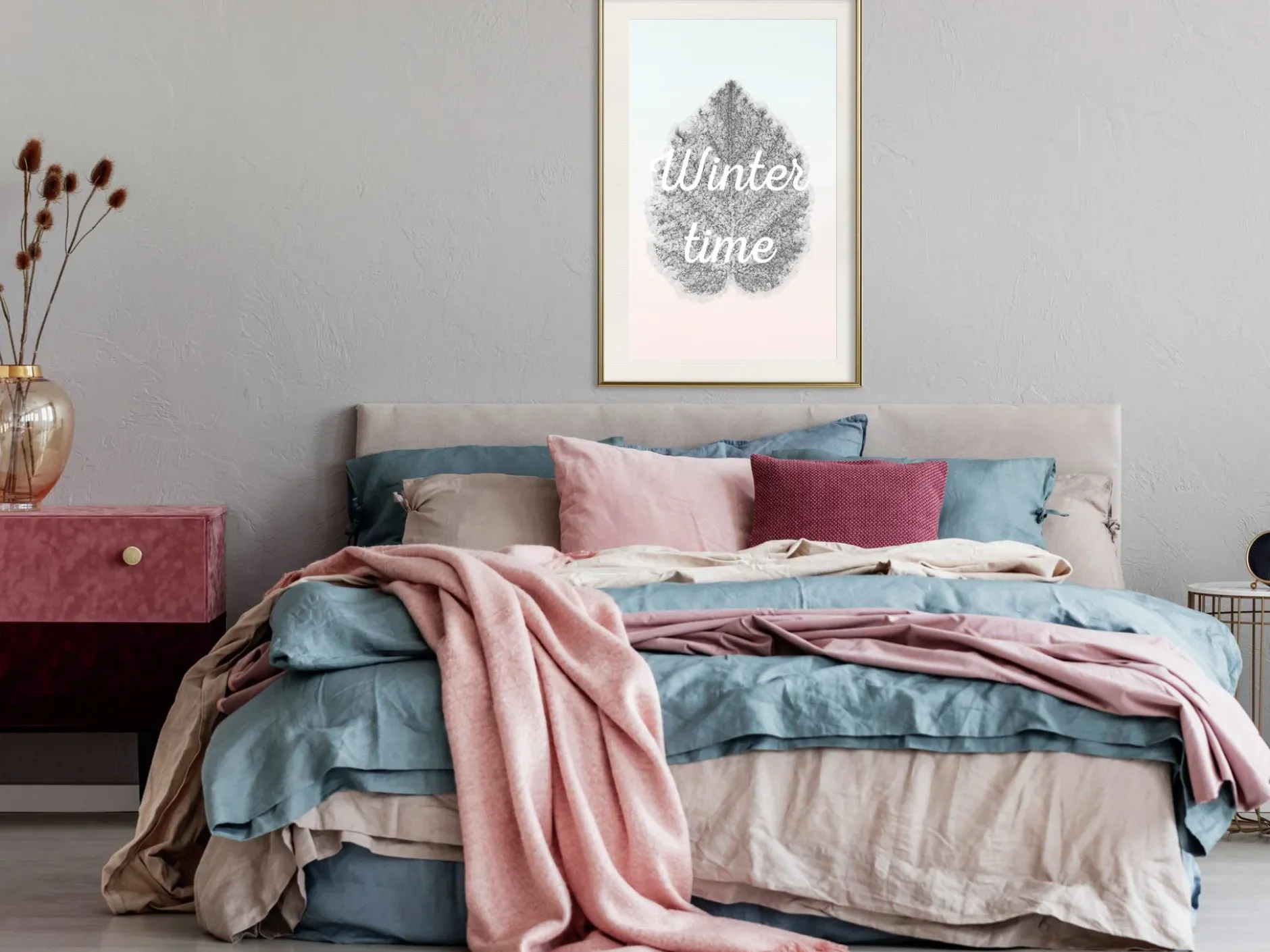 Poster 'Winter Leaf'