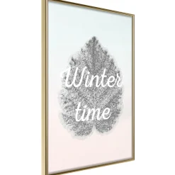 Poster 'Winter Leaf'
