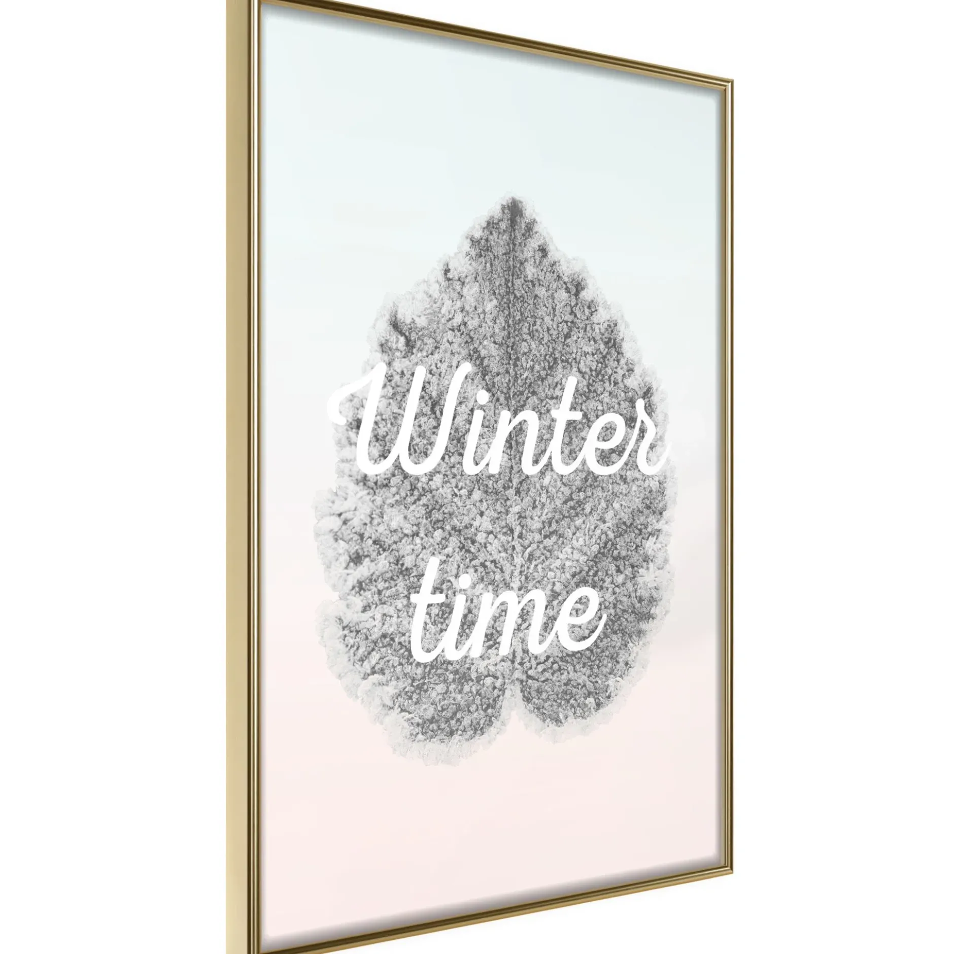 Poster 'Winter Leaf'