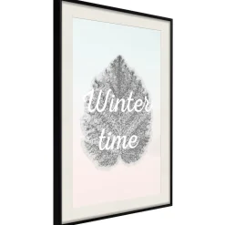 Poster 'Winter Leaf'