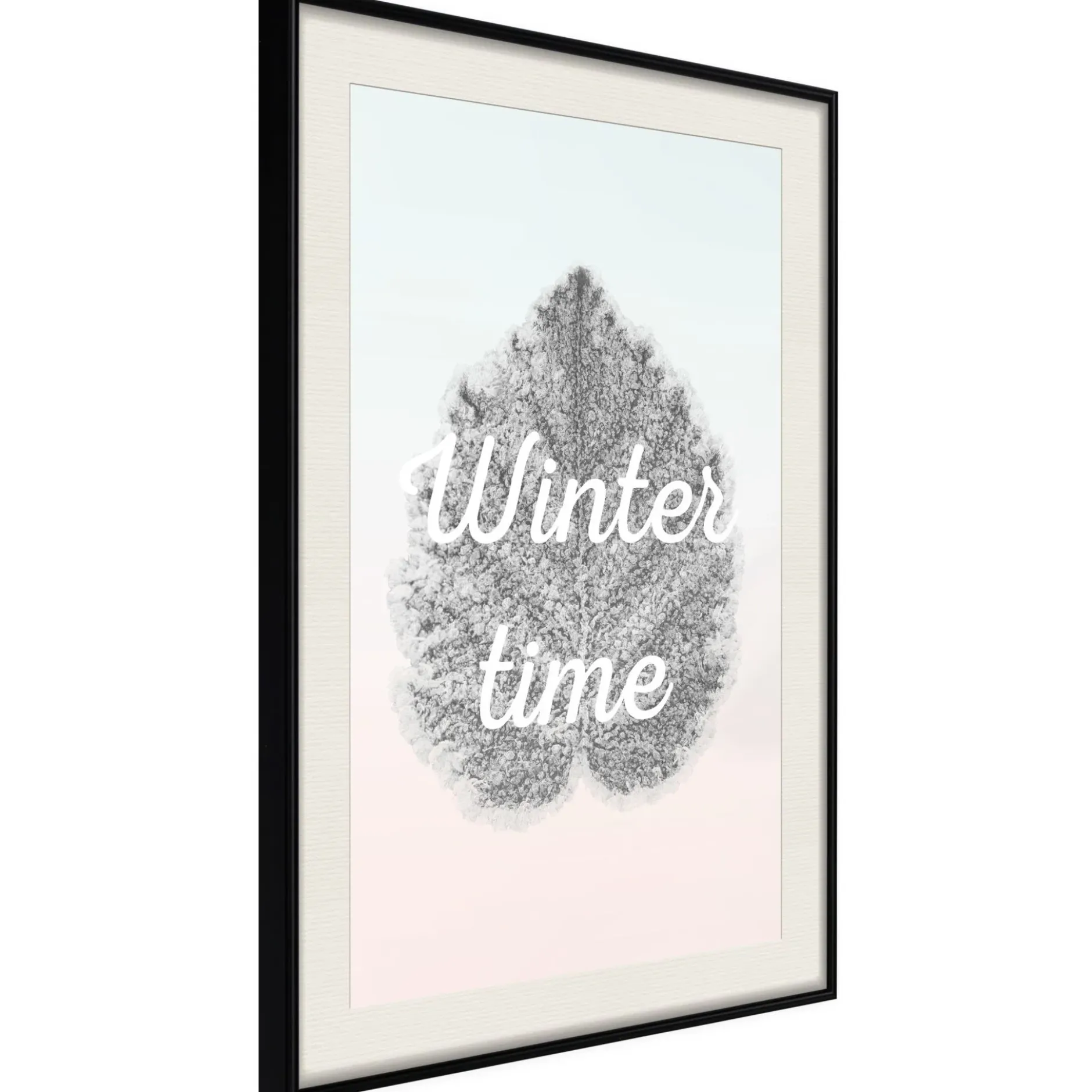 Poster 'Winter Leaf'