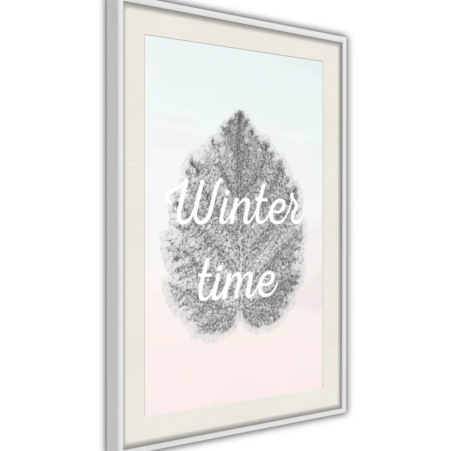Poster 'Winter Leaf'