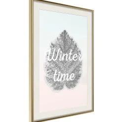 Poster 'Winter Leaf'