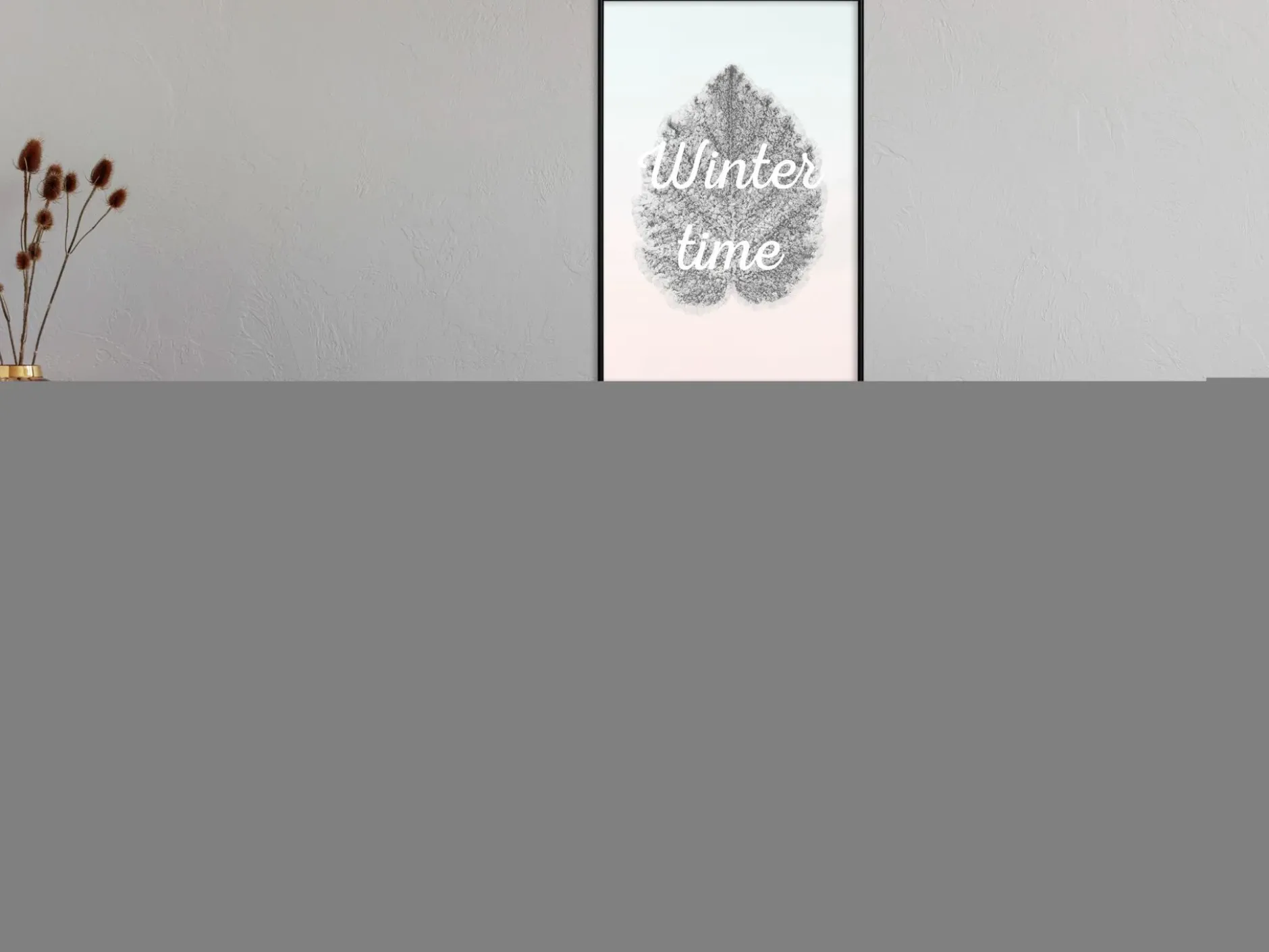 Poster 'Winter Leaf'