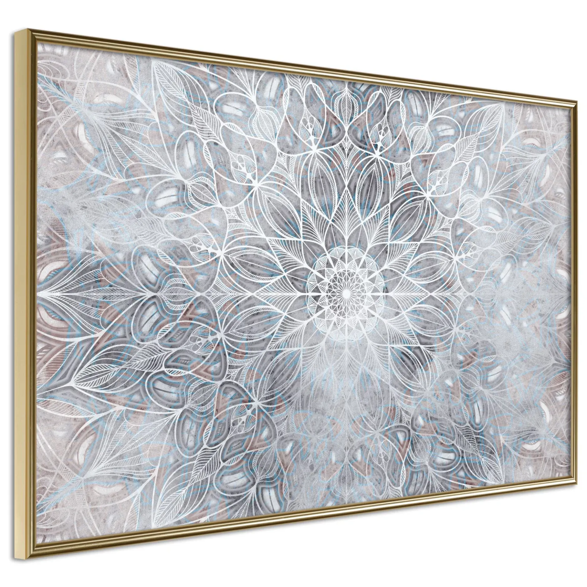 Poster 'Winter Mandala'