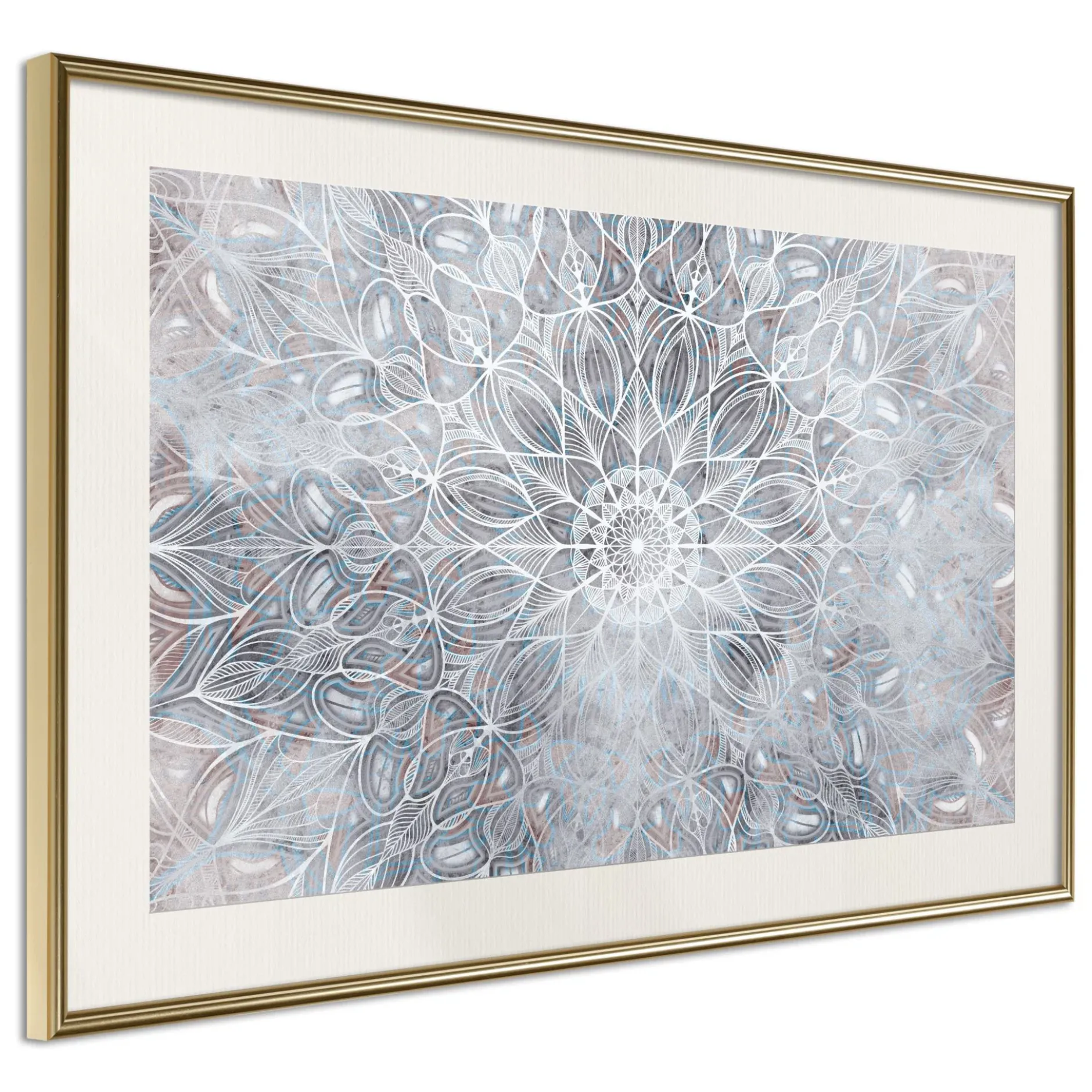 Poster 'Winter Mandala'