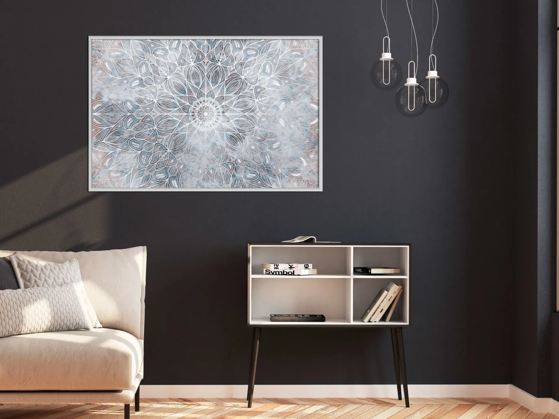 Poster 'Winter Mandala'