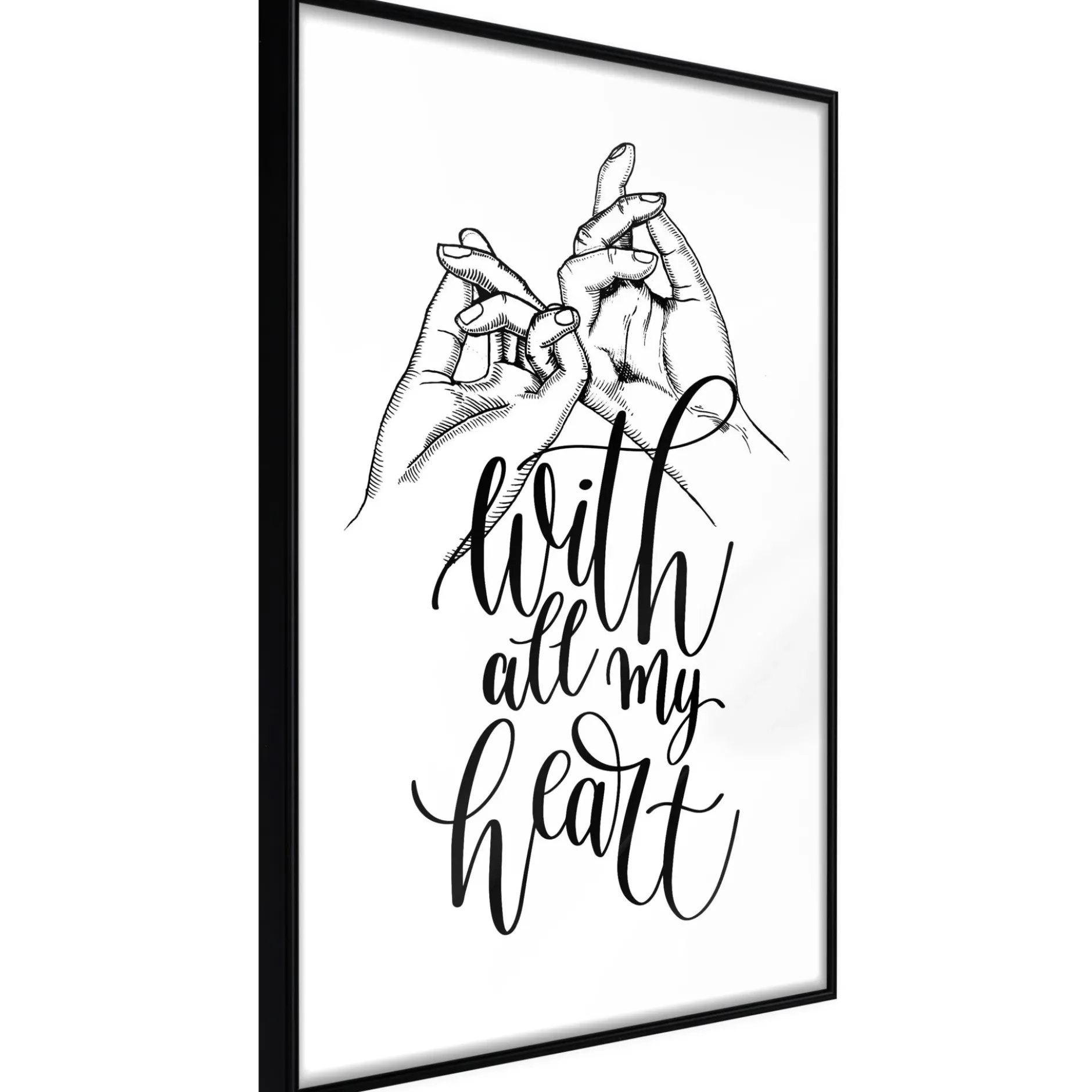 Poster 'With All My Heart'