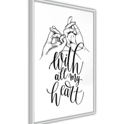 Poster 'With All My Heart'