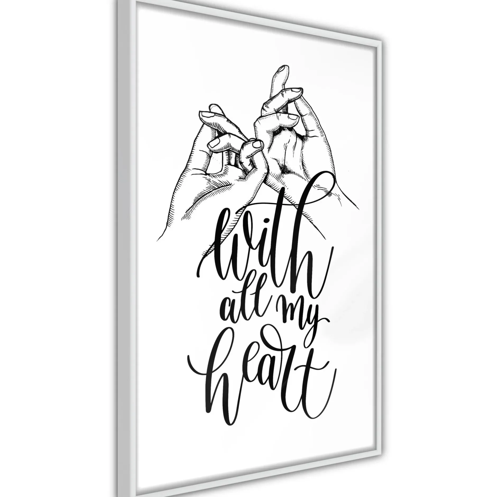Poster 'With All My Heart'