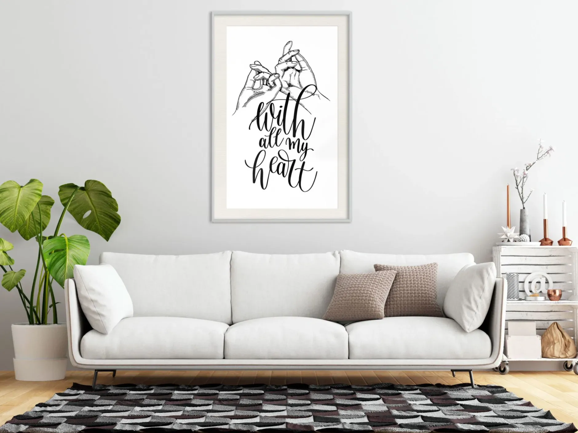 Poster 'With All My Heart'