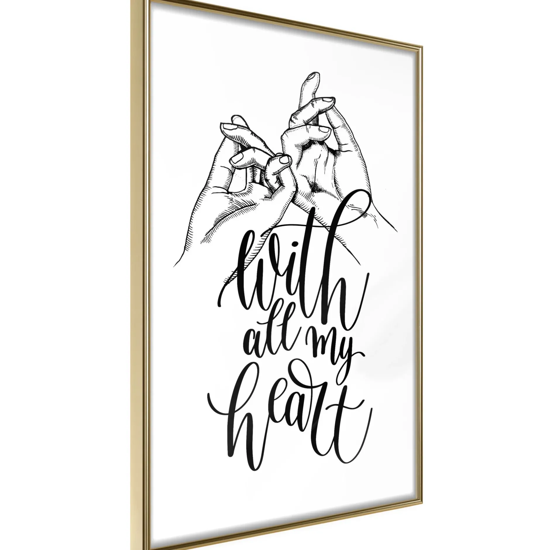 Poster 'With All My Heart'