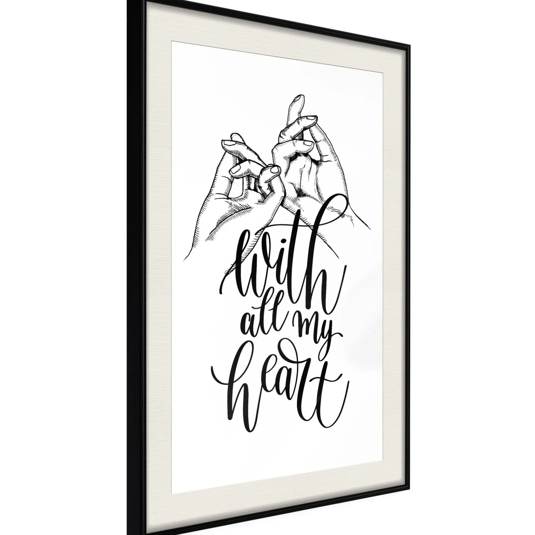 Poster 'With All My Heart'