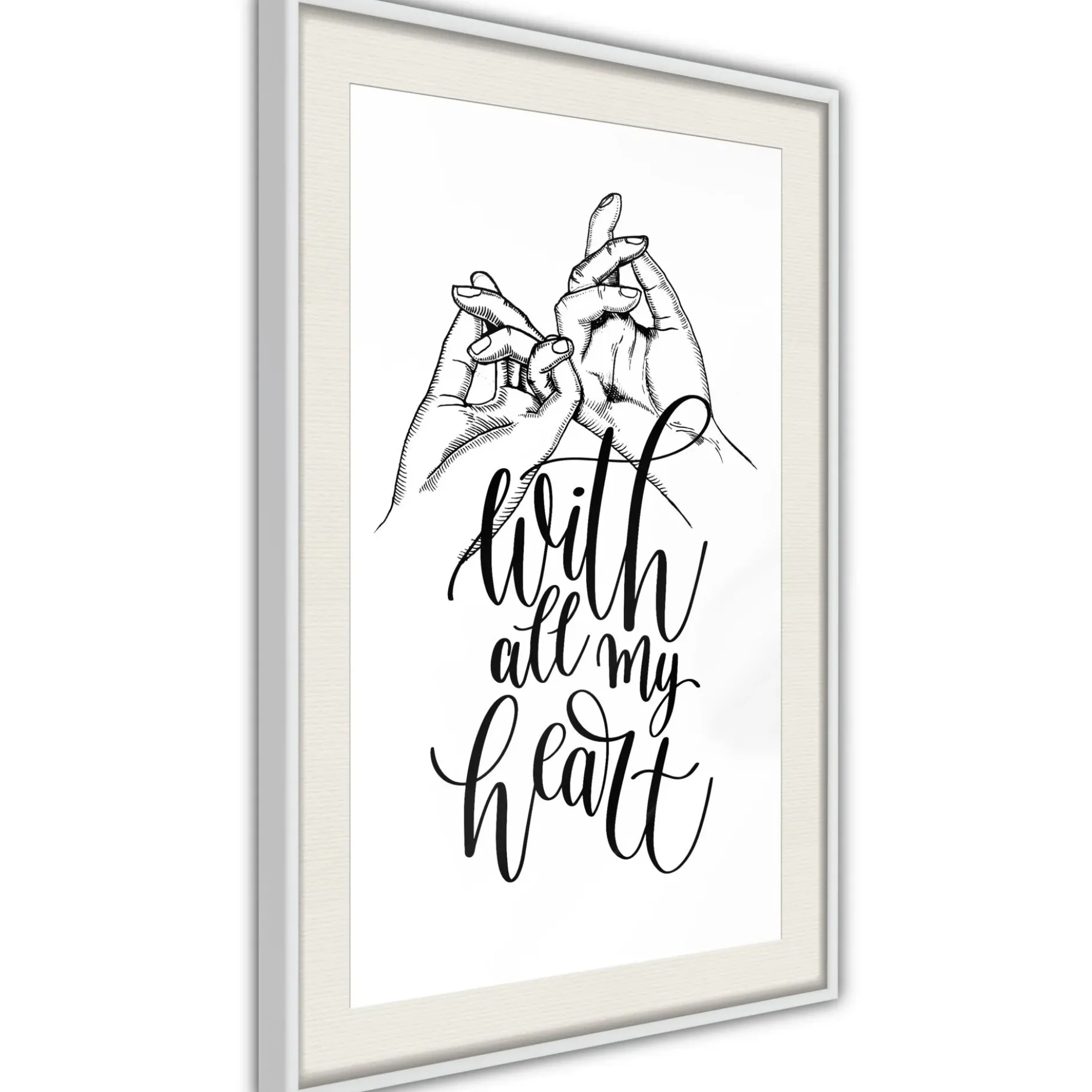 Poster 'With All My Heart'