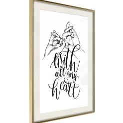Poster 'With All My Heart'