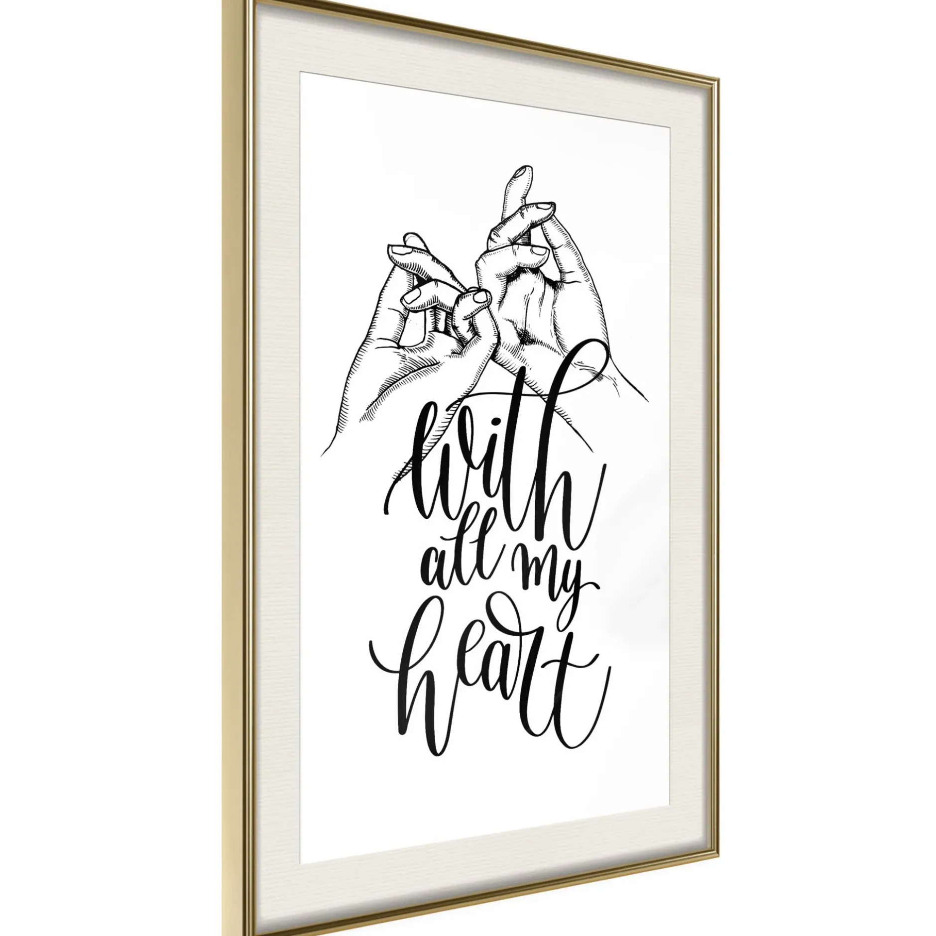 Poster 'With All My Heart'