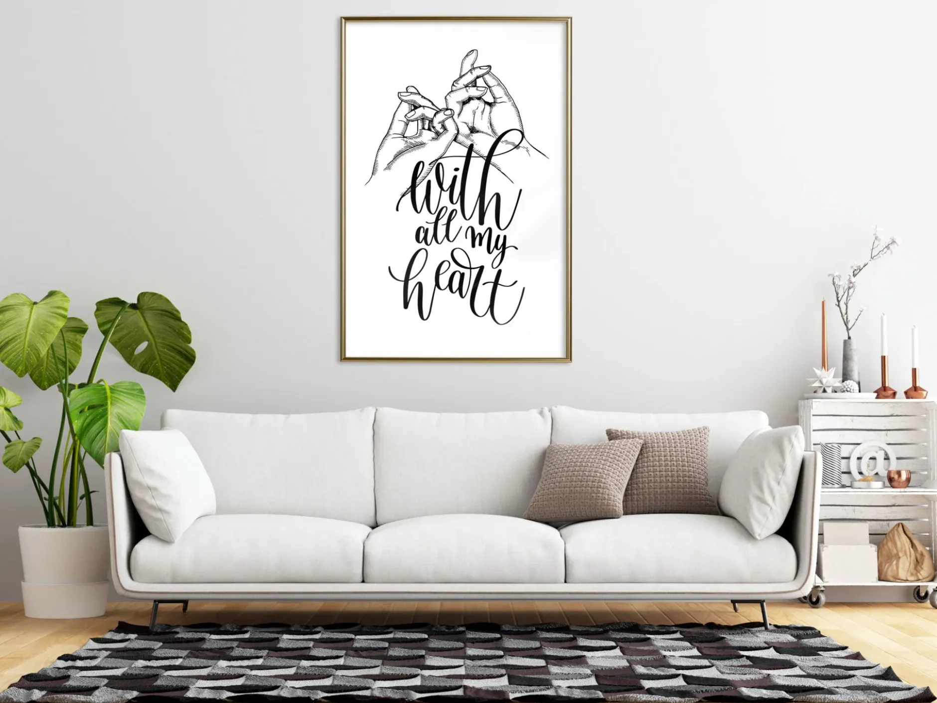 Poster 'With All My Heart'