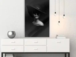 Poster 'Woman in a Hat'