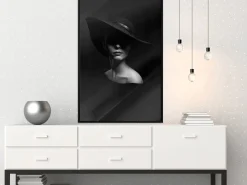 Poster 'Woman in a Hat'
