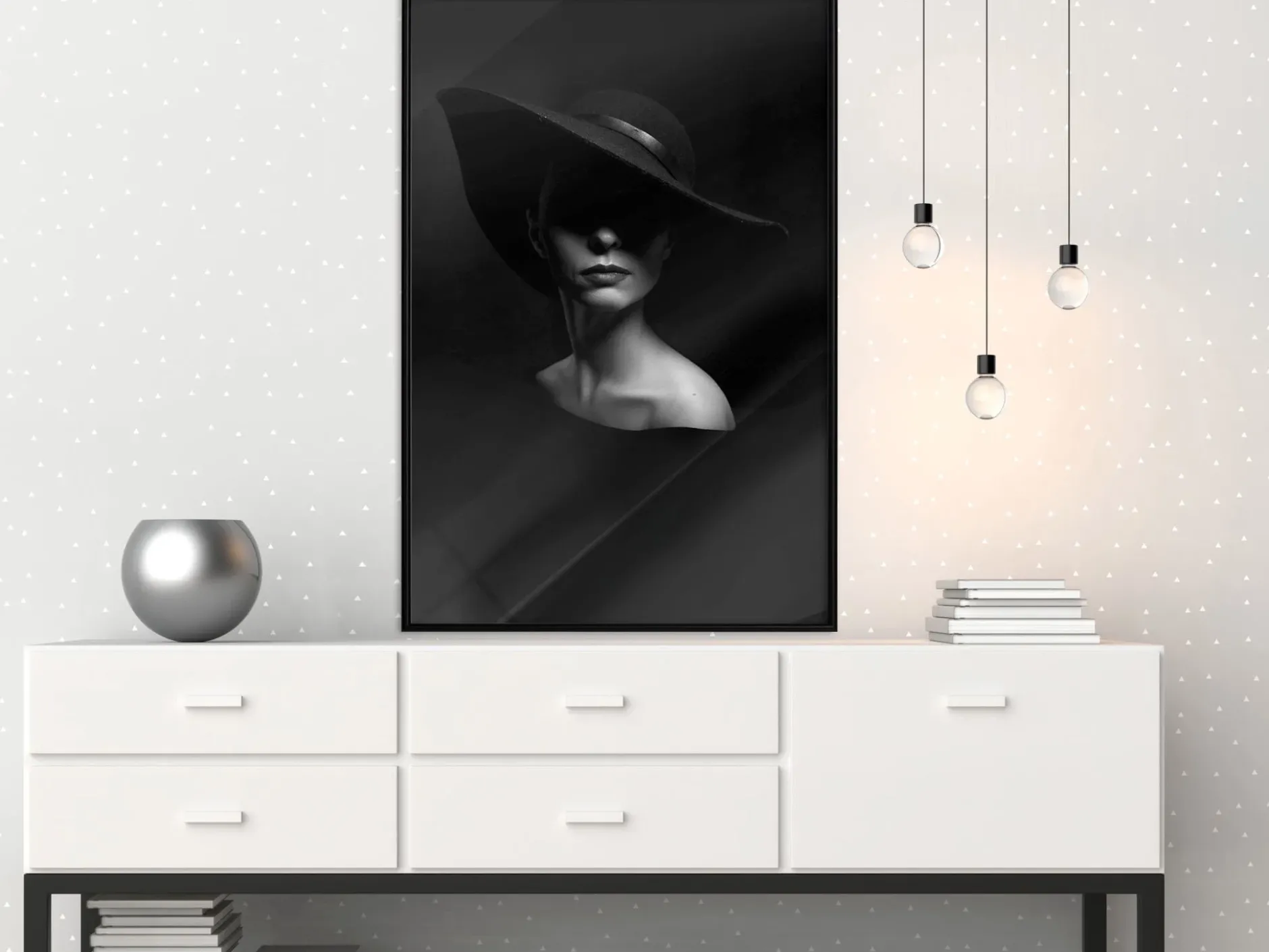 Poster 'Woman in a Hat'