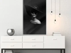 Poster 'Woman in a Hat'