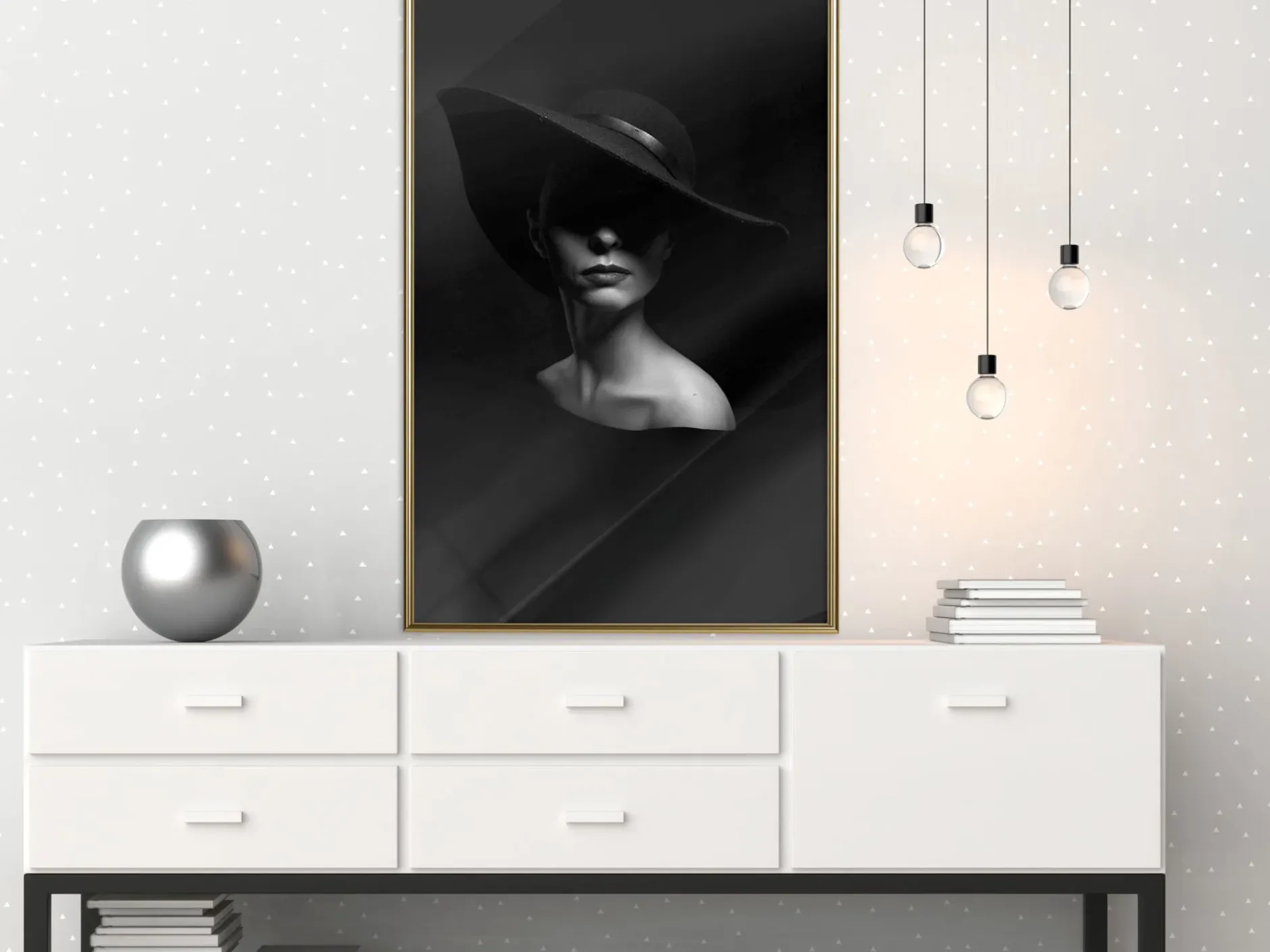 Poster 'Woman in a Hat'
