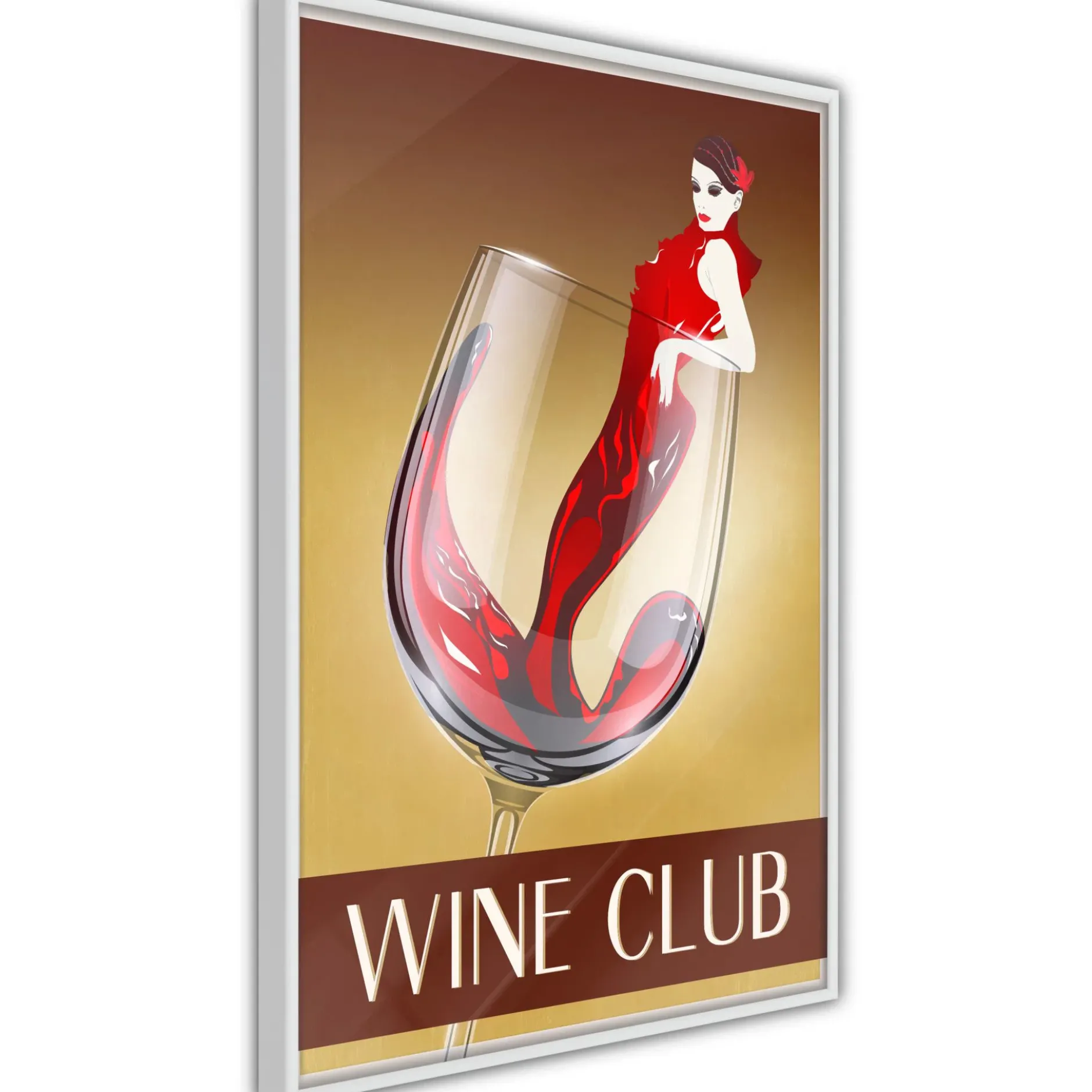 Poster 'Woman is Like a Wine'