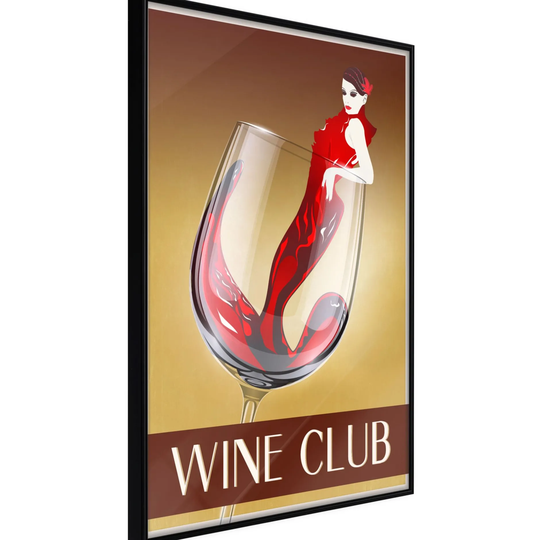 Poster 'Woman is Like a Wine'