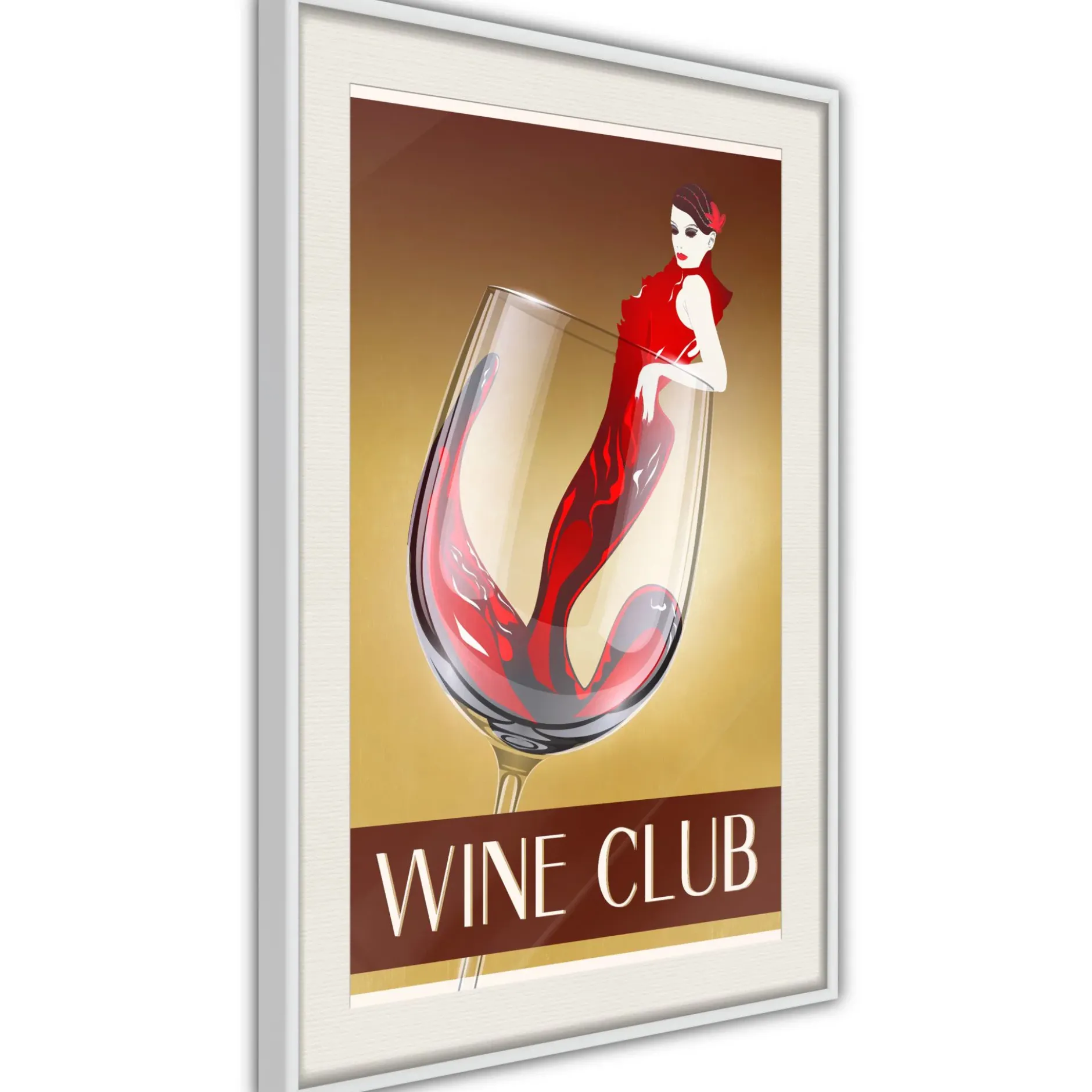 Poster 'Woman is Like a Wine'