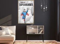 Poster 'World of Superheroes'