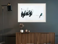 Poster 'Xenophobic Pigeons'