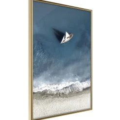 Poster 'Yacht at Sea'