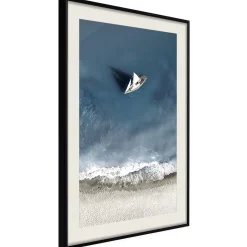 Poster 'Yacht at Sea'