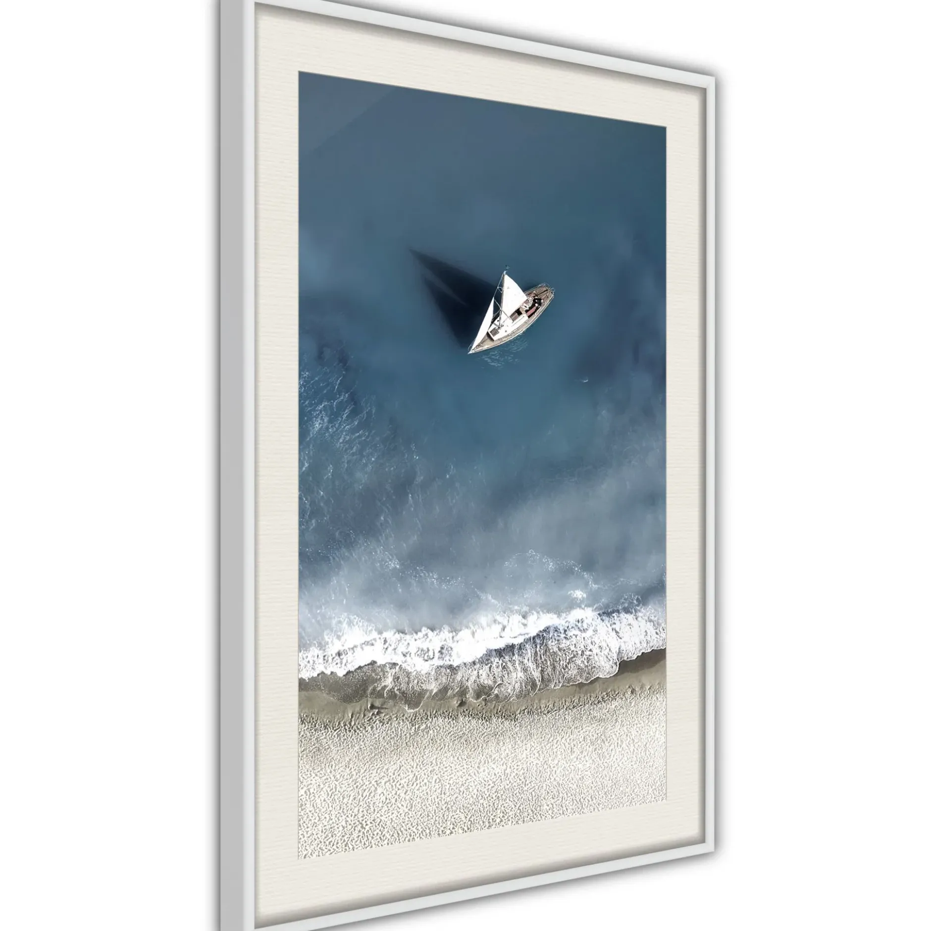 Poster 'Yacht at Sea'