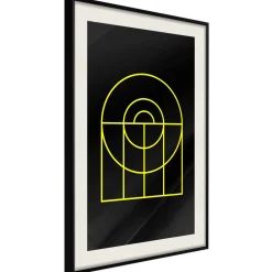 Poster 'Yellow Lines'