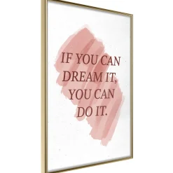 Poster 'You Can Do It'