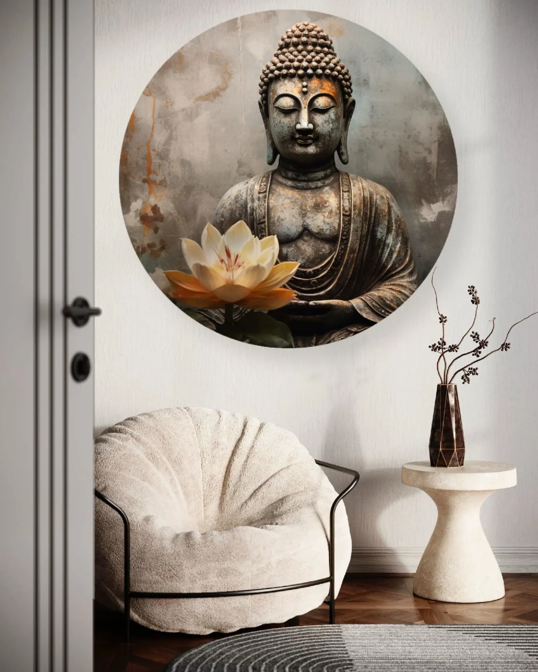Rundes Bild 'Autumn Dream'