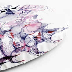 Rundes Bild 'Cherry Ink Tale'