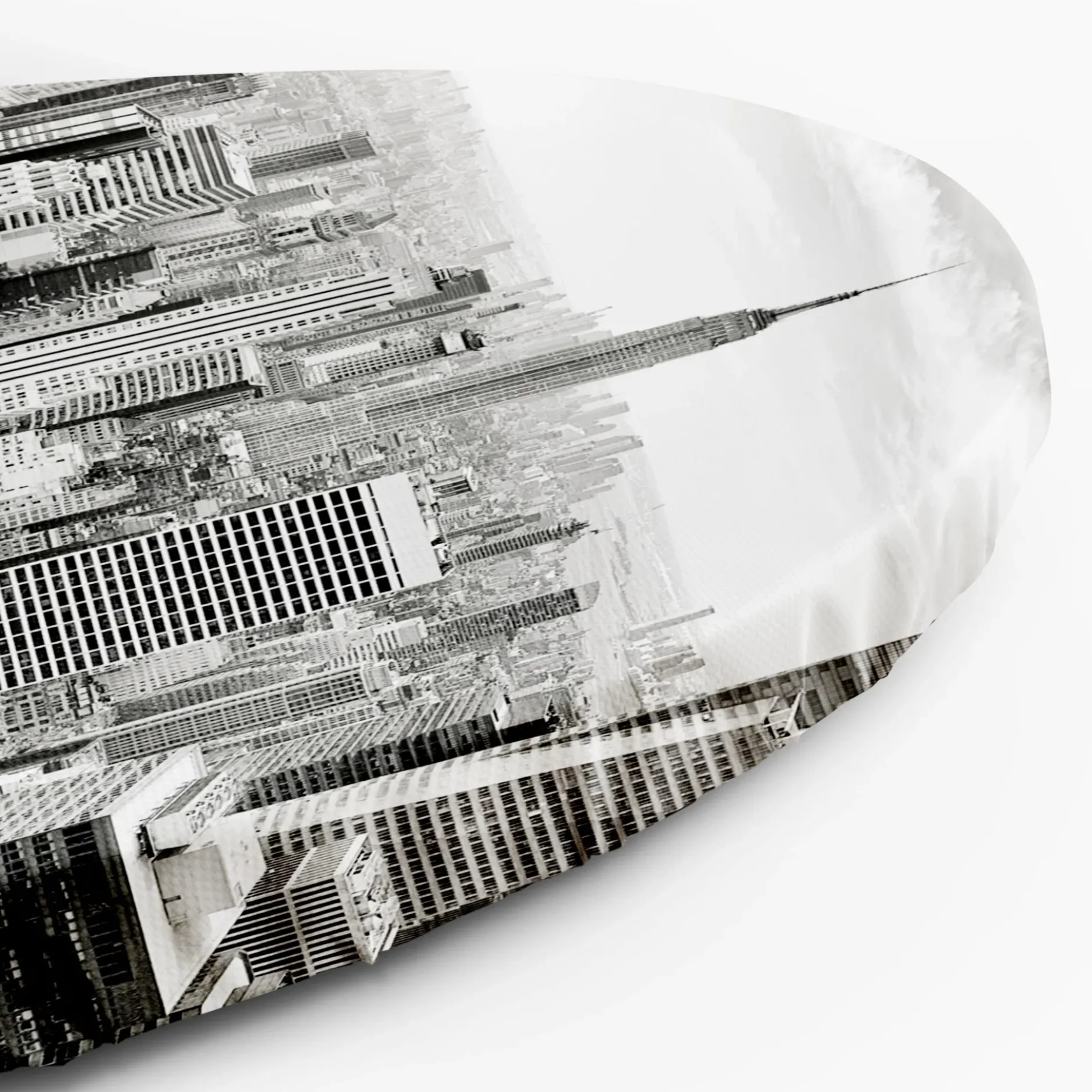 Rundes Bild 'Cityscape Echo'
