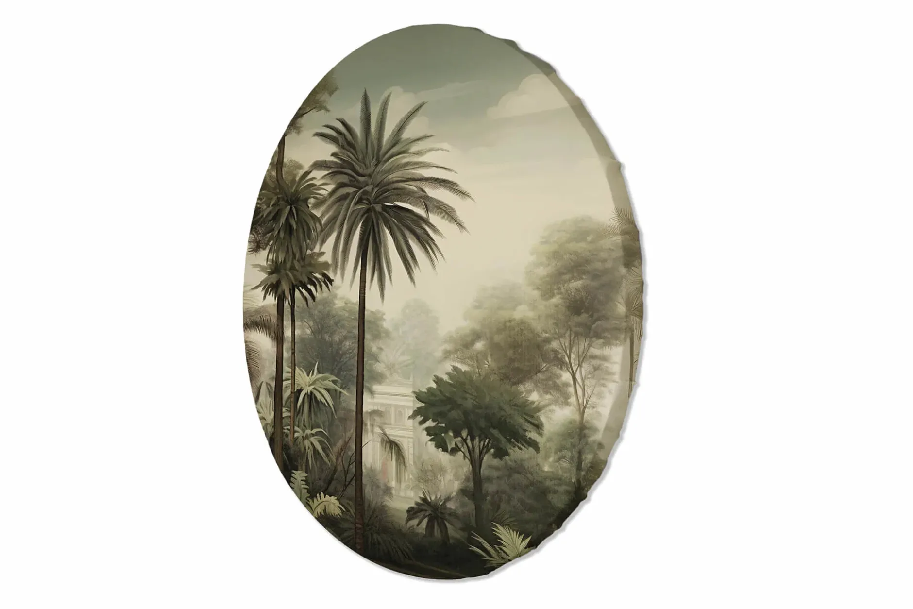 Rundes Bild 'Enchanted Forest'