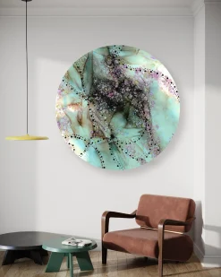 Rundes Bild 'Floral Nebulae'