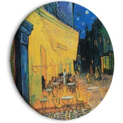 Rundes Bild 'Gogh's Café Terrace'