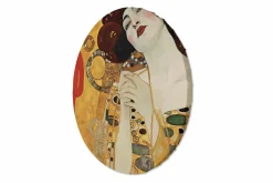 Rundes Bild 'Golden Reverie'