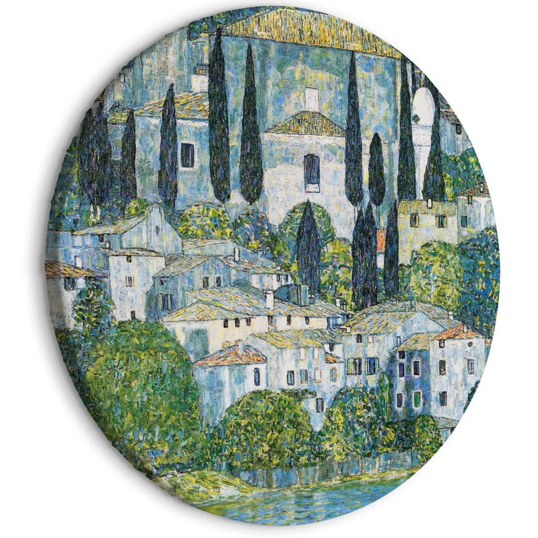 Rundes Bild 'Klimt's Cassone'